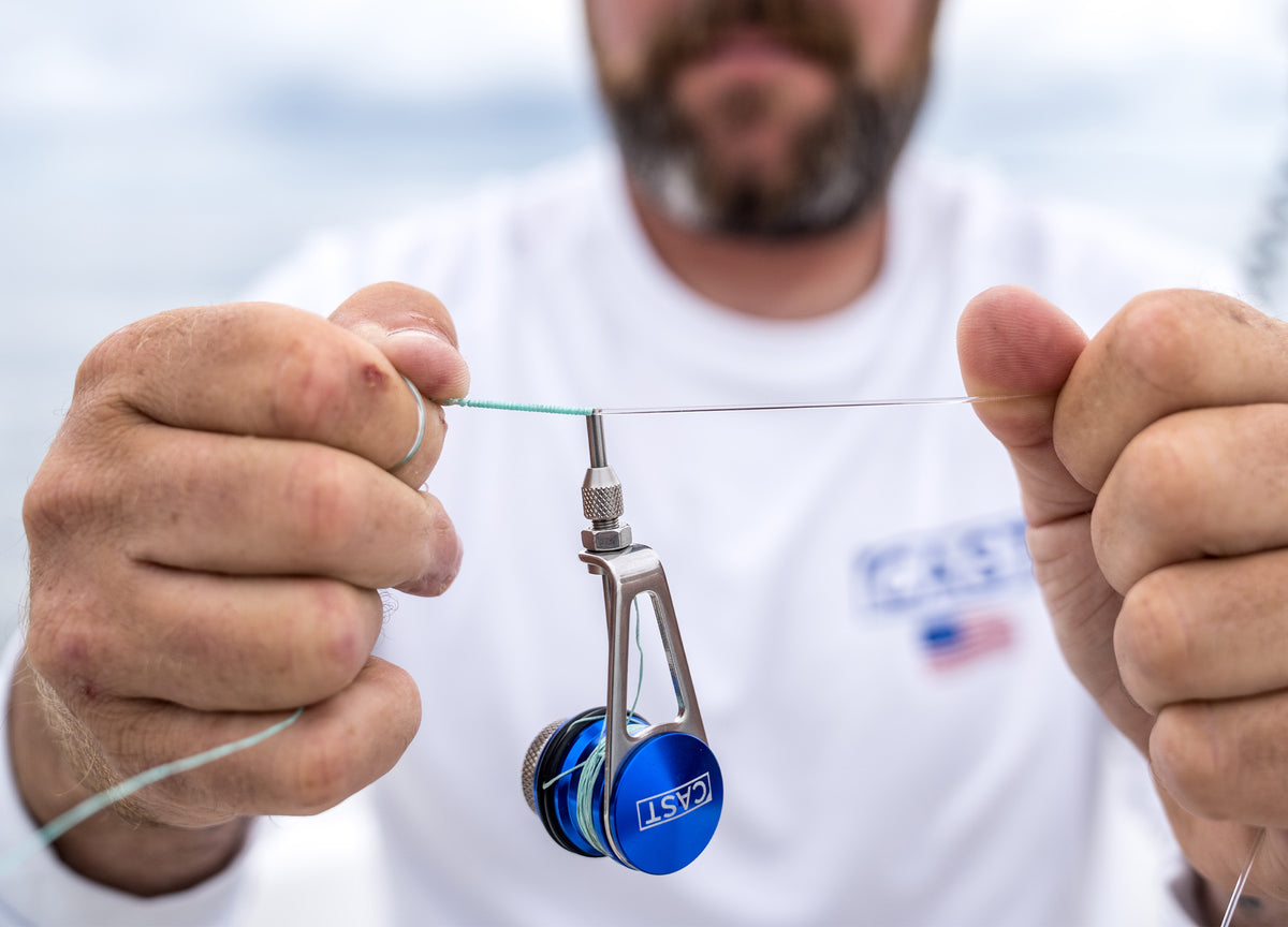 Anodised PR Bobbin Cast Fishing Co